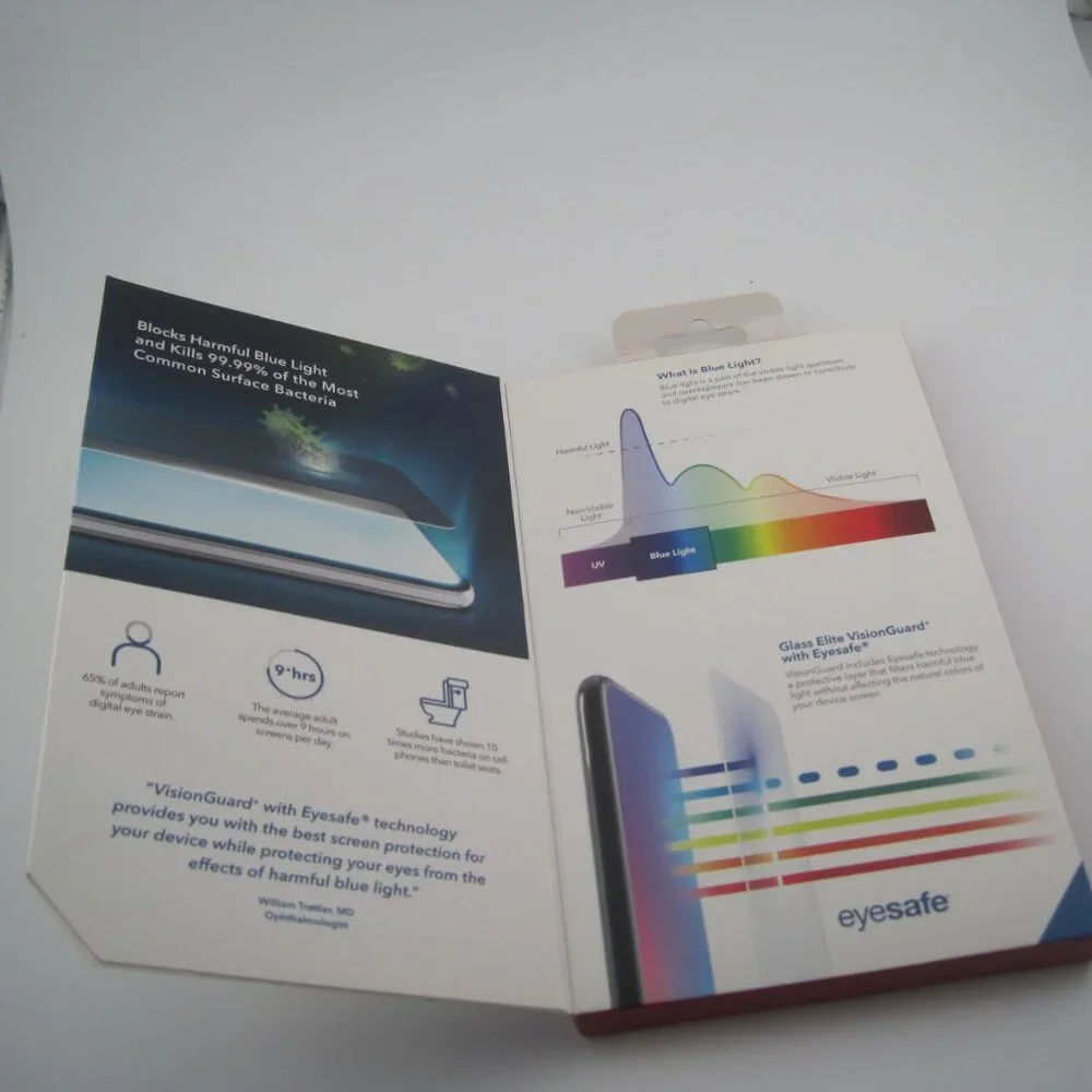 ZAGG INVISIBLE SHIELD GLASS ELITE VISIONGUARD+ IPHONE 5.4